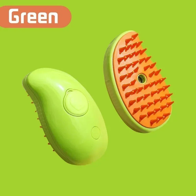Comb Accessories for Cats 3-In-1 Cats Pet Products Electric Cats Hair Brush Sprayer Grooming Supplies Steam Massage Tool Pets