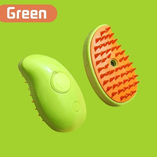 Comb Accessories for Cats 3-In-1 Cats Pet Products Electric Cats Hair Brush Sprayer Grooming Supplies Steam Massage Tool Pets