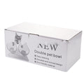 Cat Elevated Feeder Stand with Transparent Bowl