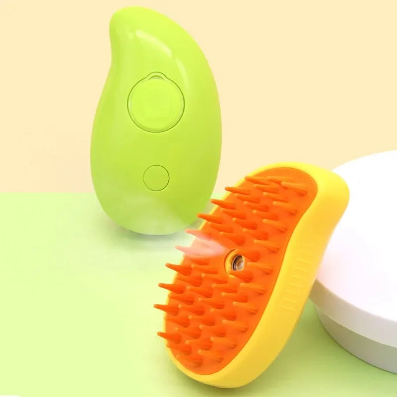 Comb Accessories for Cats 3-In-1 Cats Pet Products Electric Cats Hair Brush Sprayer Grooming Supplies Steam Massage Tool Pets