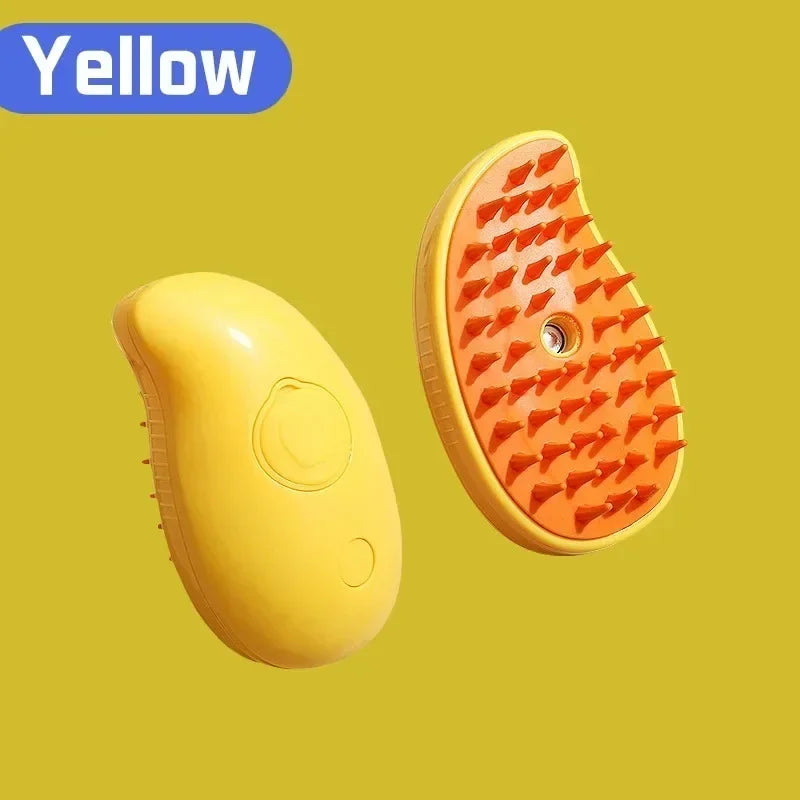 Comb Accessories for Cats 3-In-1 Cats Pet Products Electric Cats Hair Brush Sprayer Grooming Supplies Steam Massage Tool Pets